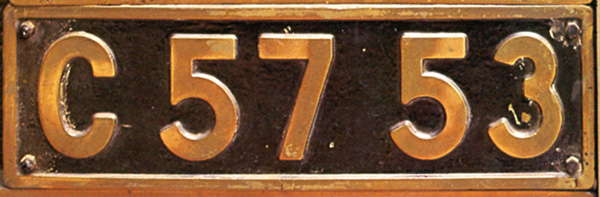 C57 53  �i���o�[�v���[�g