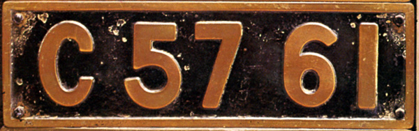 C57 61  �i���o�[�v���[�g